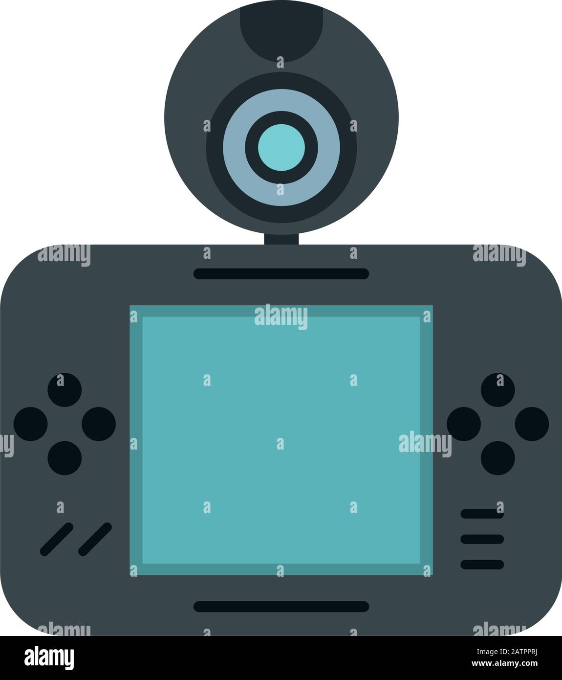 video game portable and web camera Stock Vector Image & Art - Alamy