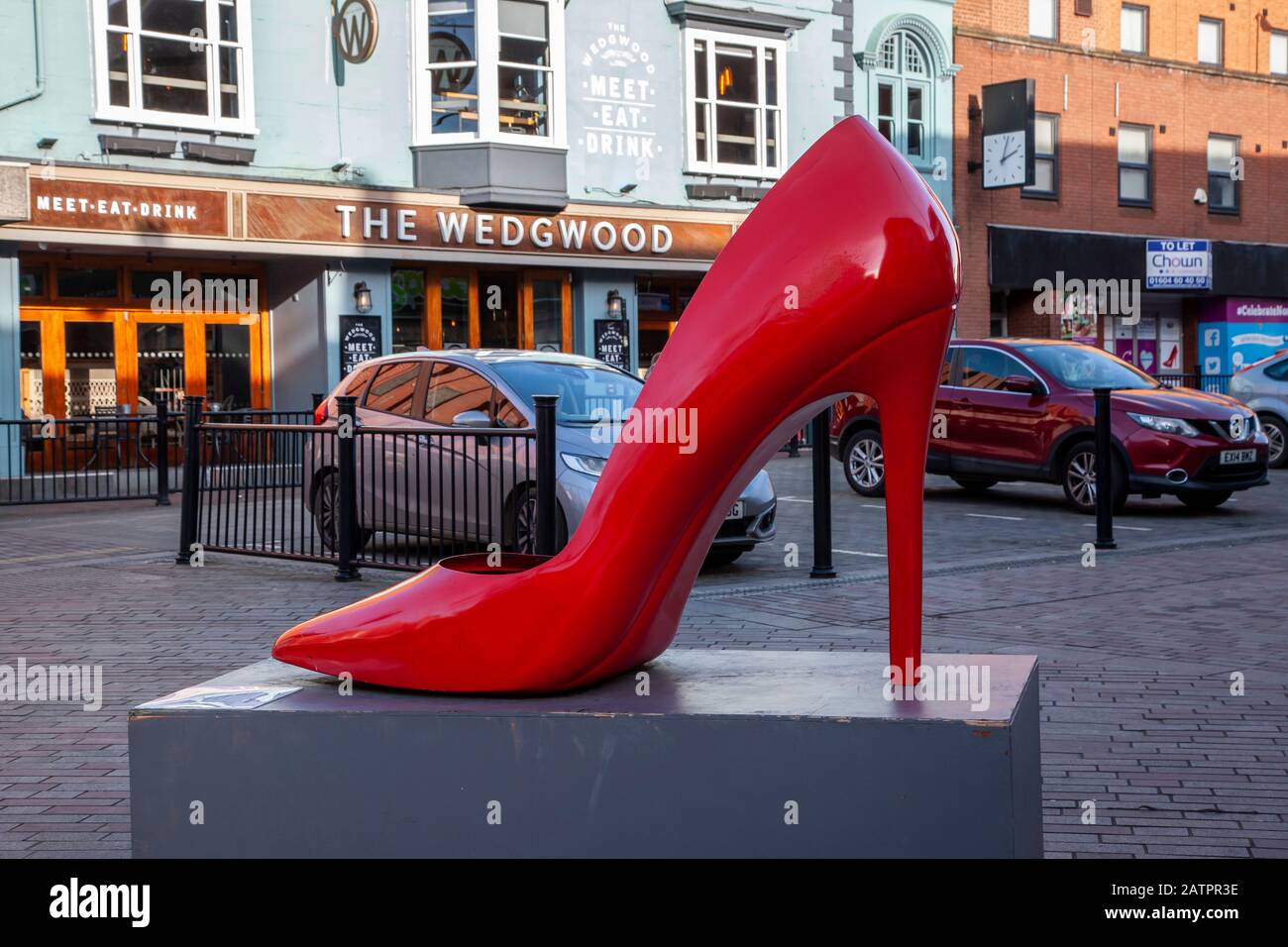 Red Stiletto High Resolution Stock Photography And Images Alamy