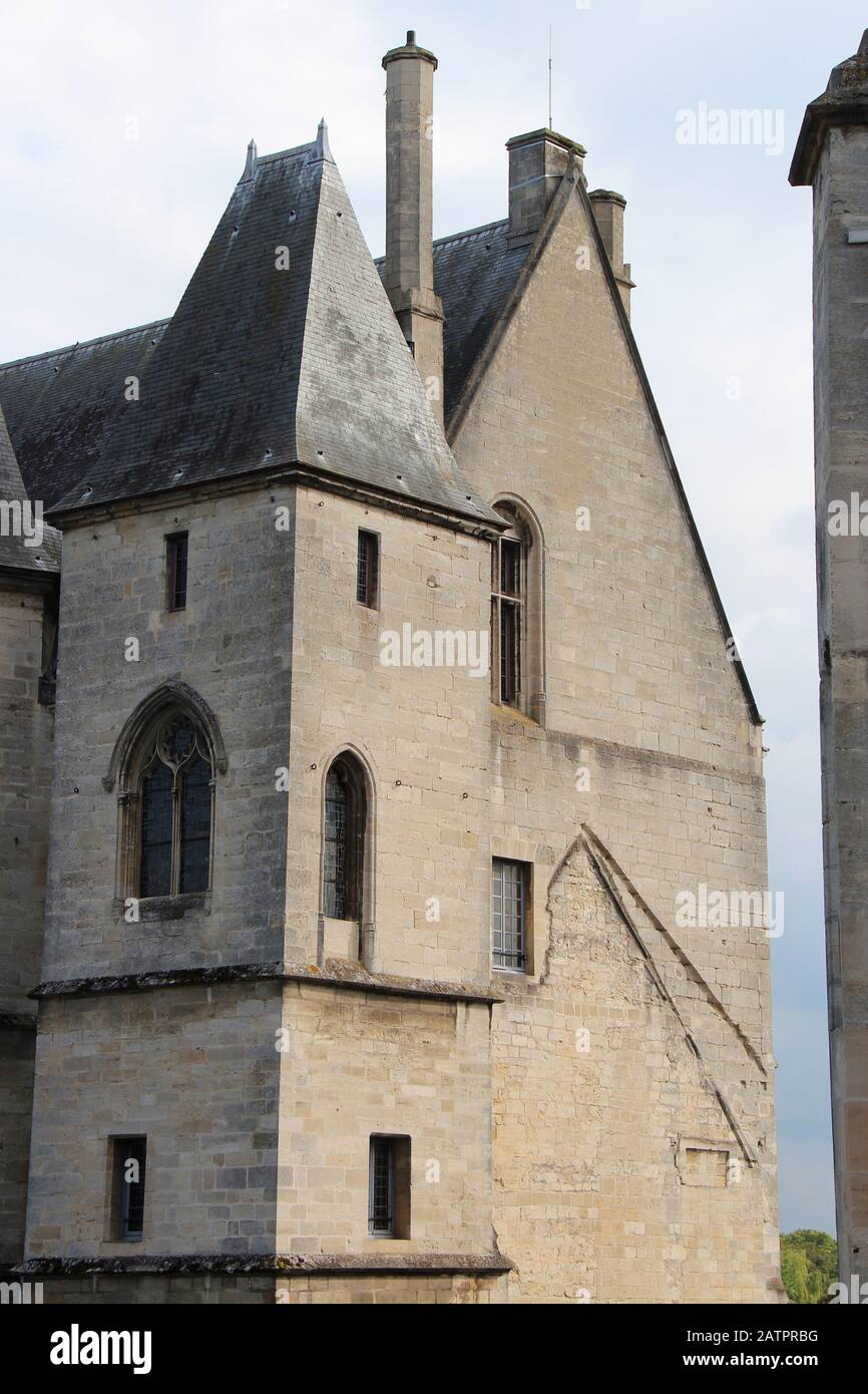 medieval castle in argentan in normandy (france Stock Photo Alamy