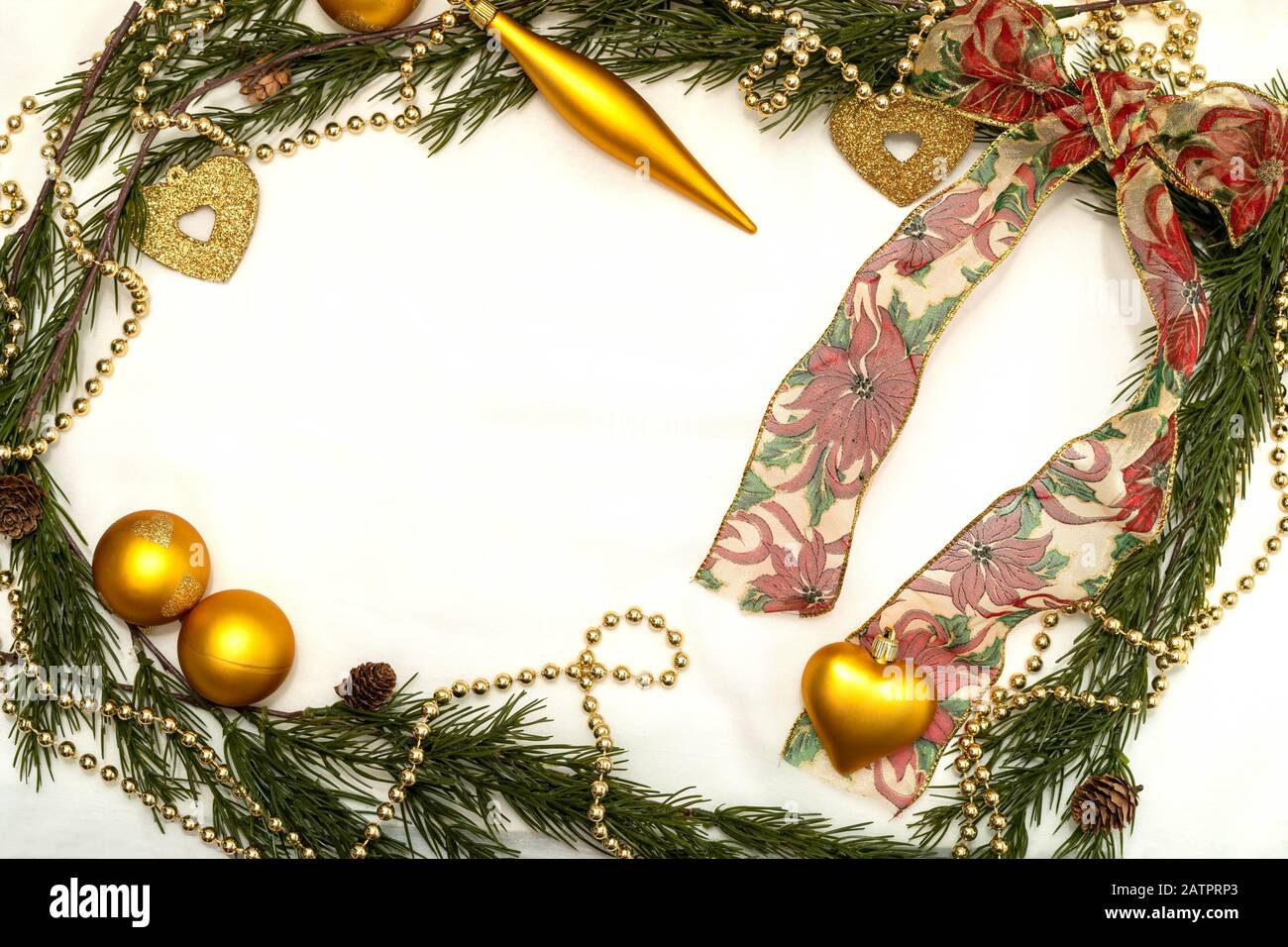 Christmas decorations and baubles Stock Photo