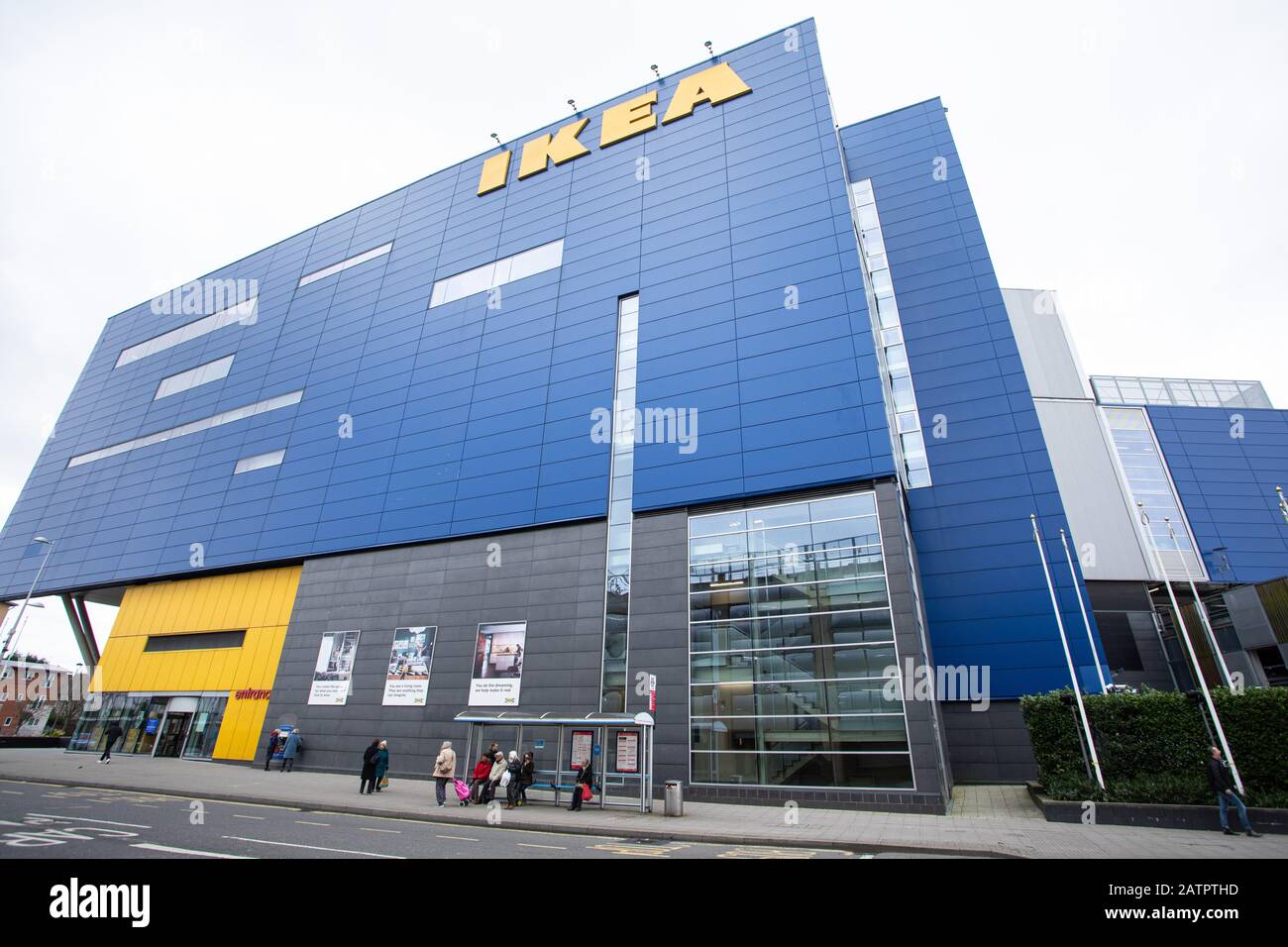 The IKEA store in Coventry. The store opened on 2007 as the first City centre store it will close in the summer of 2020. Stock Photo