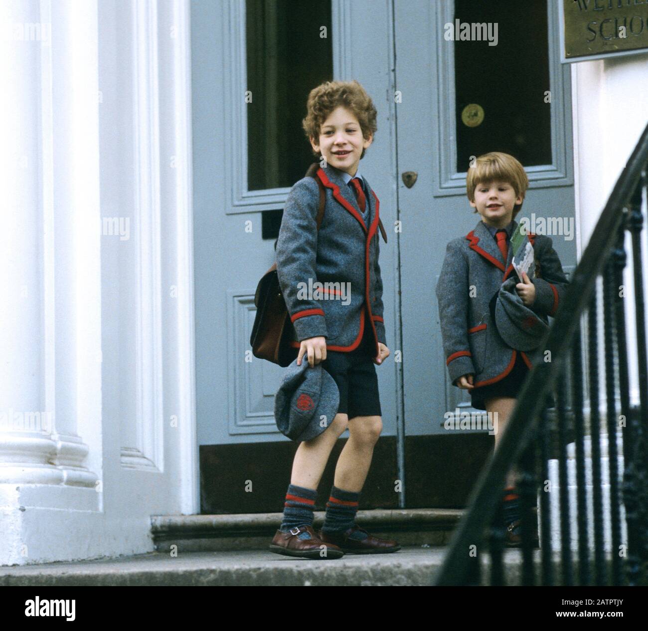 Lord Frederick Windsor arrives at Wetherby school, London, England