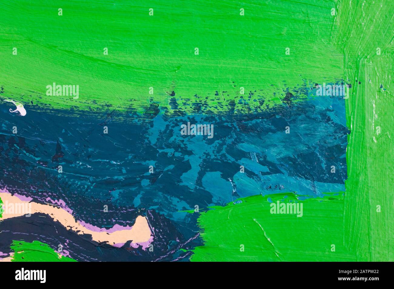 Close-up of an abstract pattern on a green background Stock Photo - Alamy