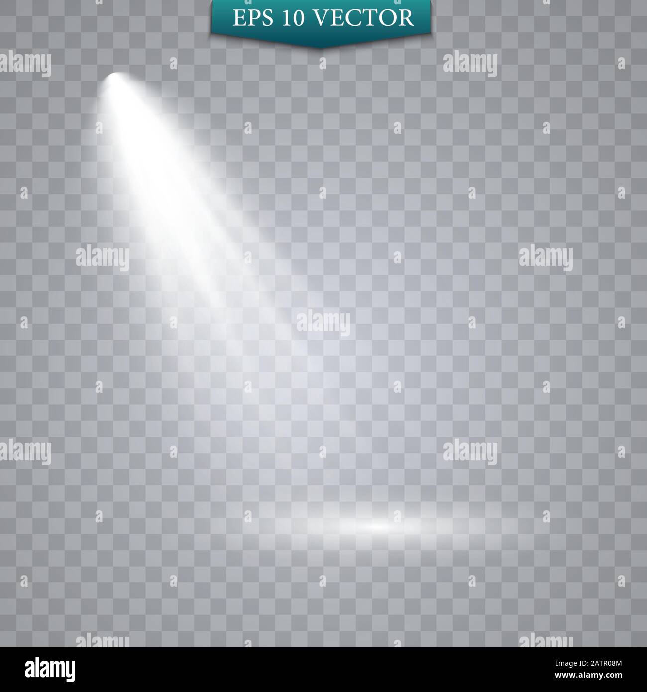 Vector Spotlights. Scene. Light Effects. Glow light effect Stock Vector ...
