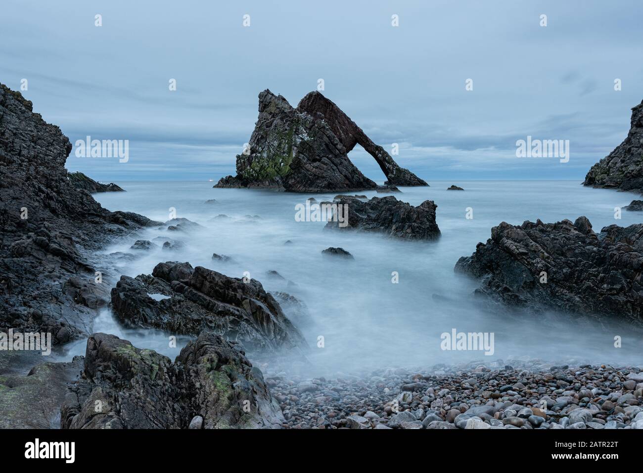 Images of the Scottish Morayshire coastline Stock Photo - Alamy