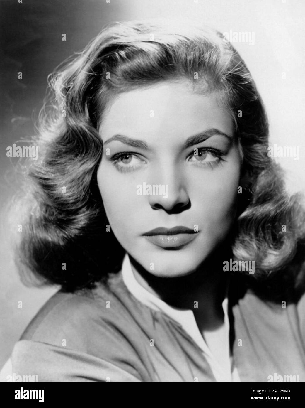 LAUREN BACALL (1924-2014) American film actress about 1945 Stock Photo