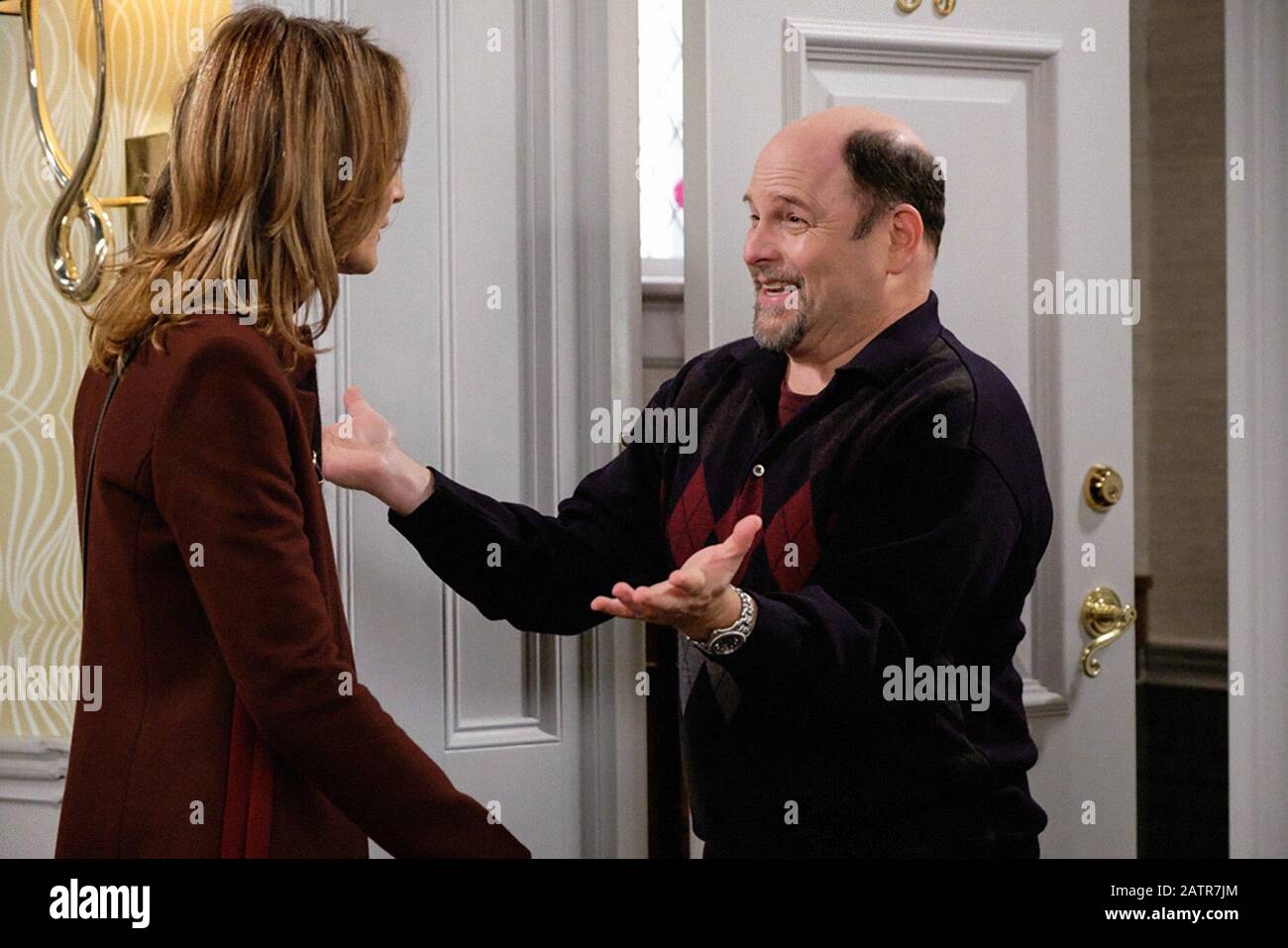 MAD ABOUT YOU, from left Helen Hunt, Jason Alexander in 'Real Estate