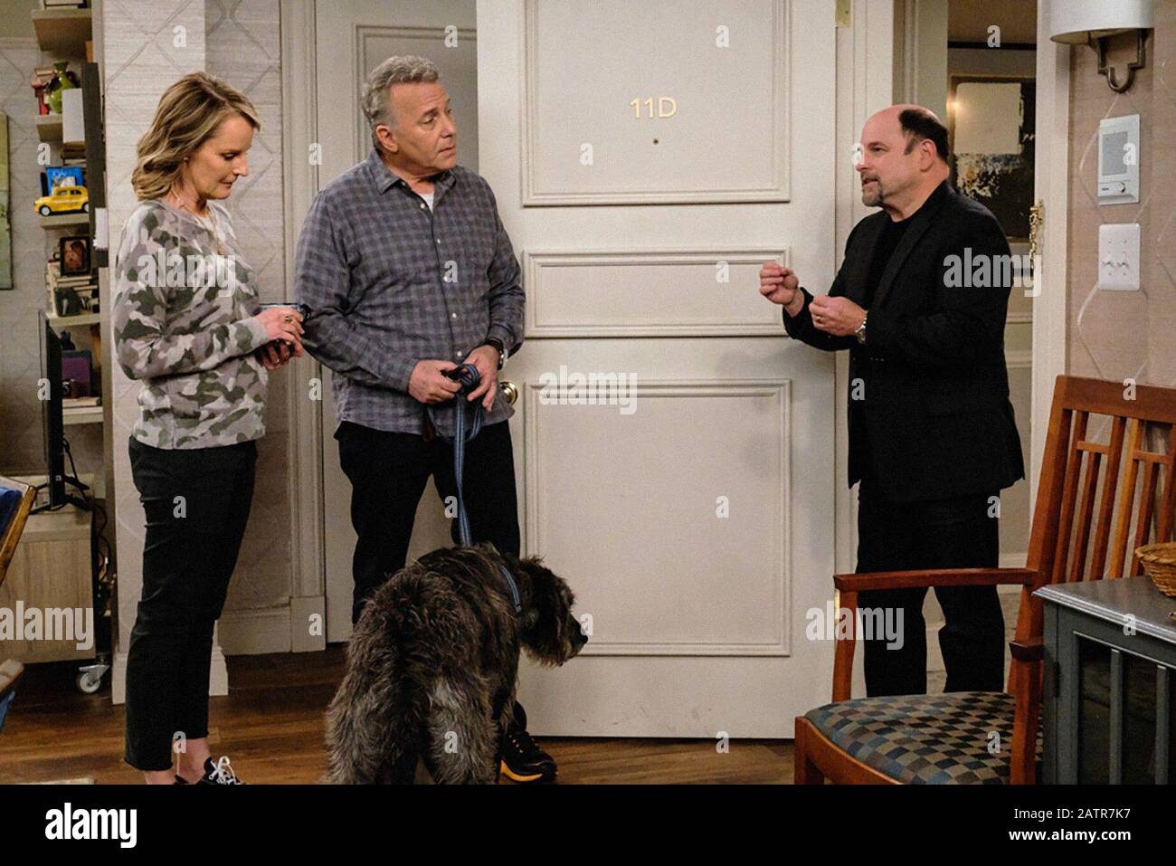 MAD ABOUT YOU, from left Helen Hunt, Paul Reiser, Jason Alexander in