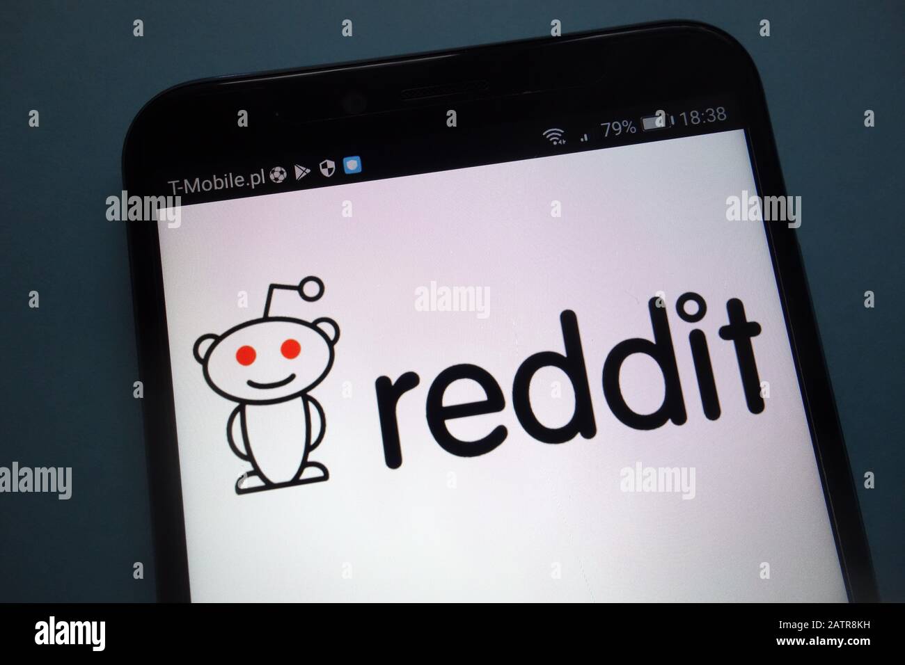 Reddit logo on smartphone Stock Photo Alamy