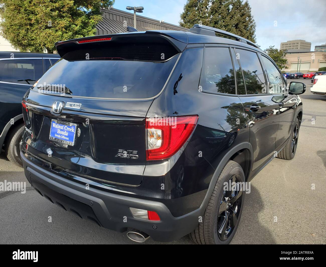 Front view of Honda Passport SUV, Walnut Creek, California, January 30 ...