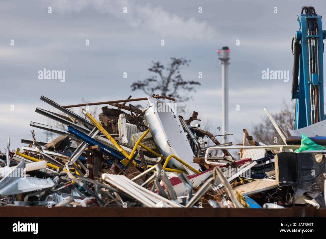 in a junkyard Stock Photo - Alamy