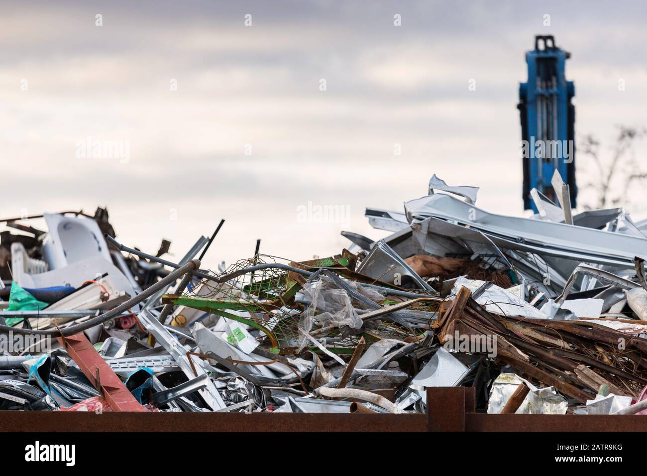 in a junkyard Stock Photo - Alamy