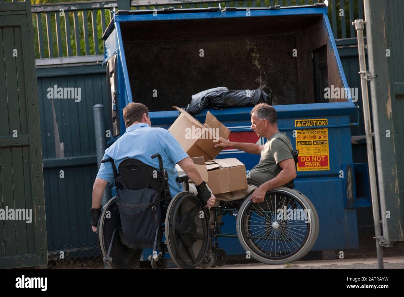 Cardboard boxes recycle bin hires stock photography and images Alamy
