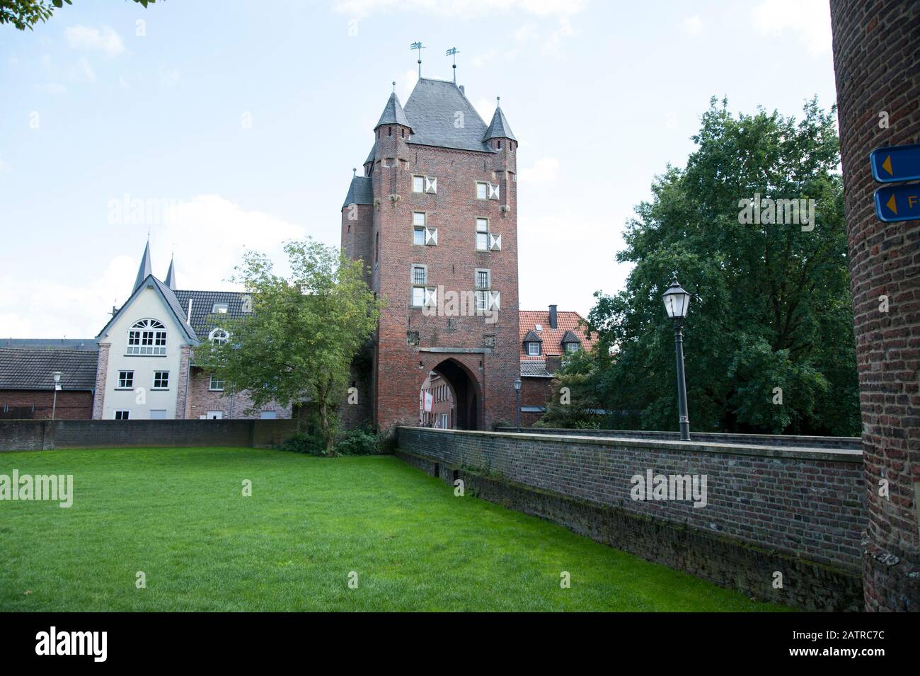 Das Klever Tor in Xanten am Niederrhein Stock Photo