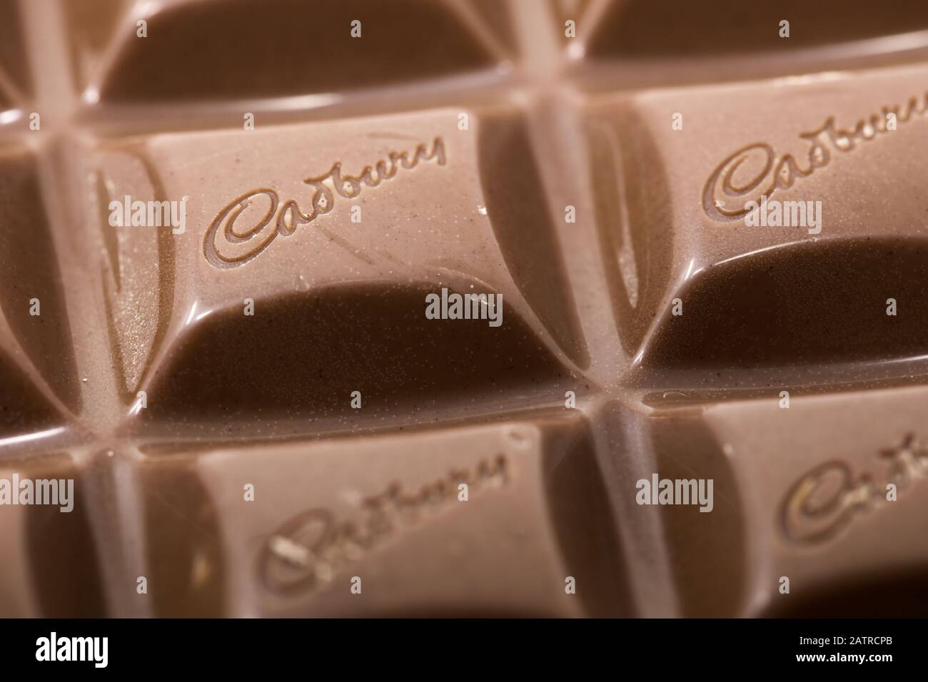 Cadbury Dairy Milk chocolate bar Stock Photo