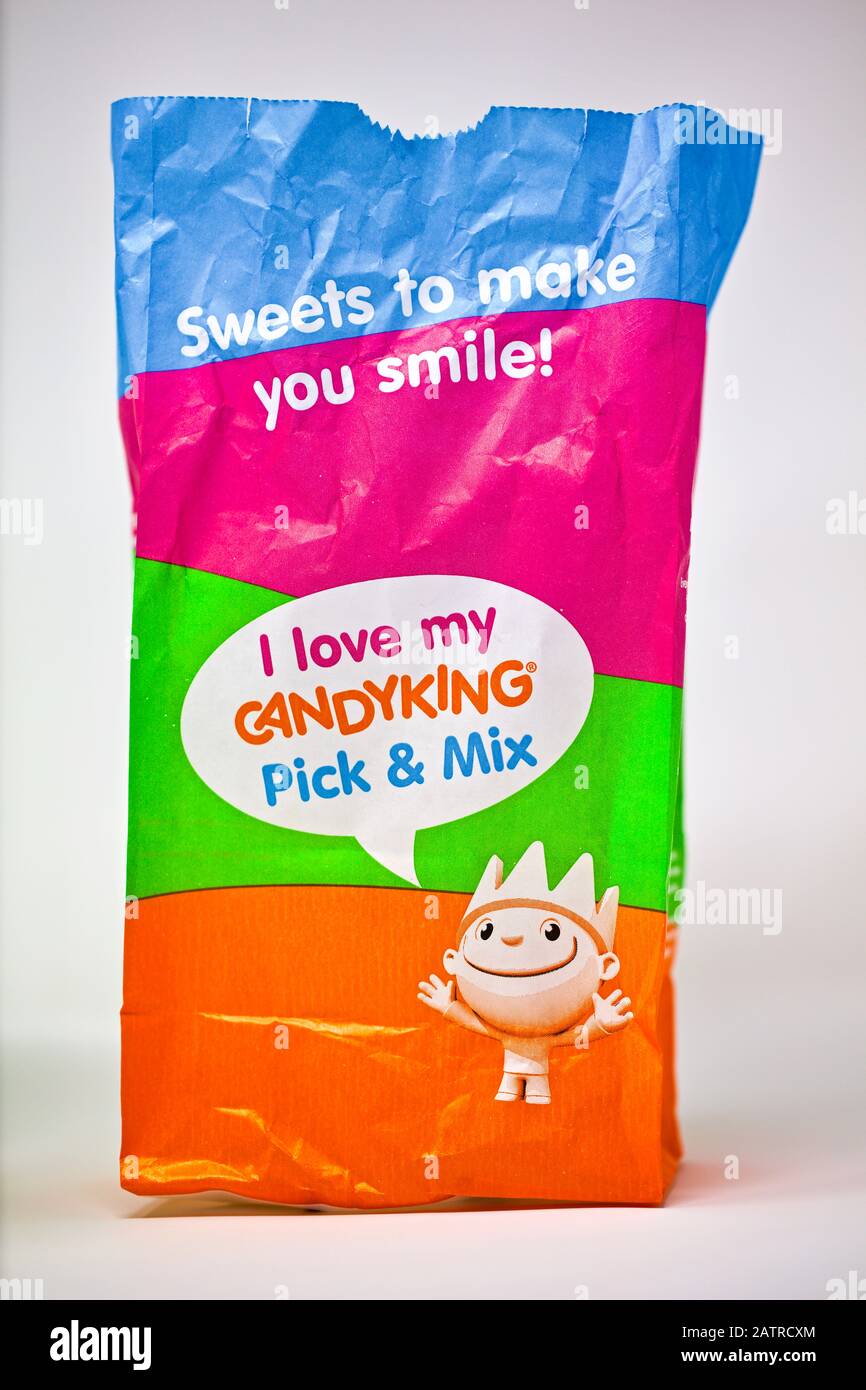 a pick n mix stand in a large supermarket Stock Photo - Alamy
