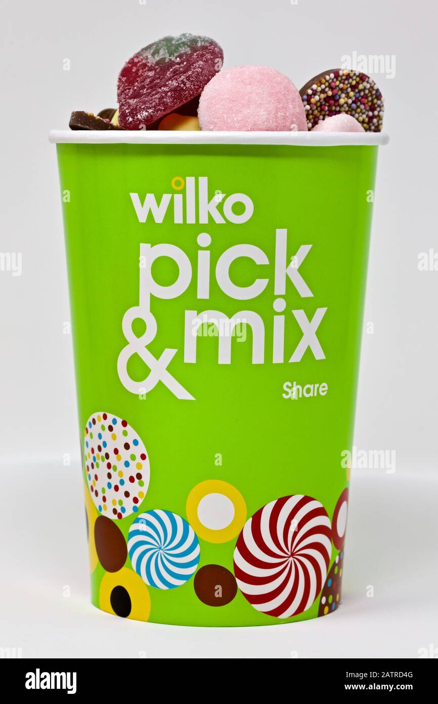 Wilko Pick & Mix Stock Photo