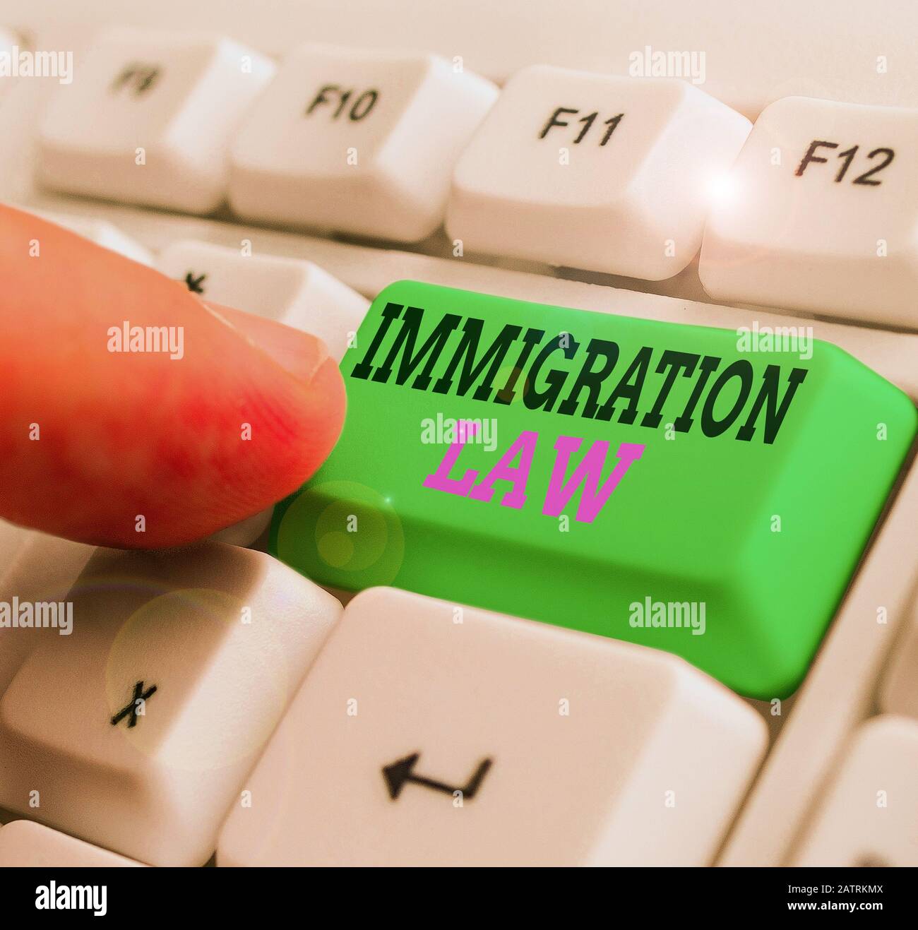 Word writing text Immigration Law. Business photo showcasing national ...