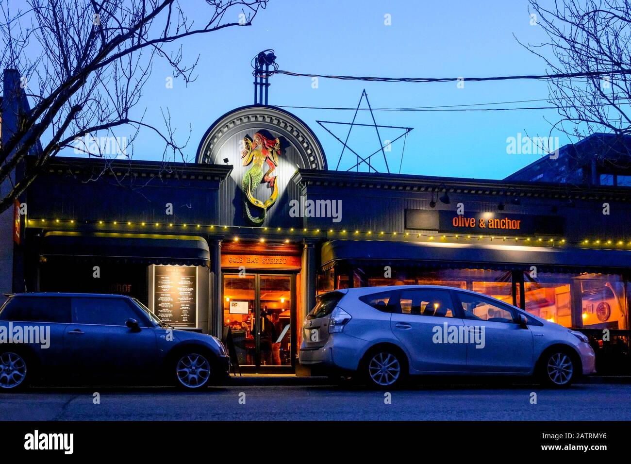 Olive and anchor restaurant hires stock photography and images Alamy