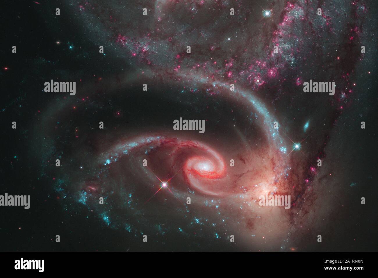 Beauty of endless cosmos. Science fiction art. Elements of this image ...