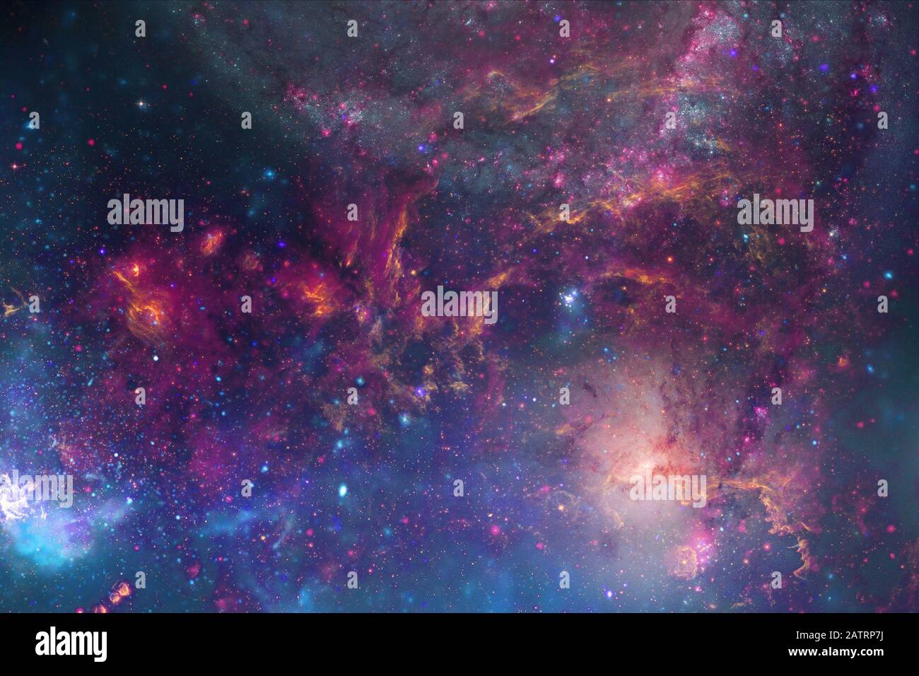 Beauty of endless cosmos. Science fiction art. Elements of this image ...