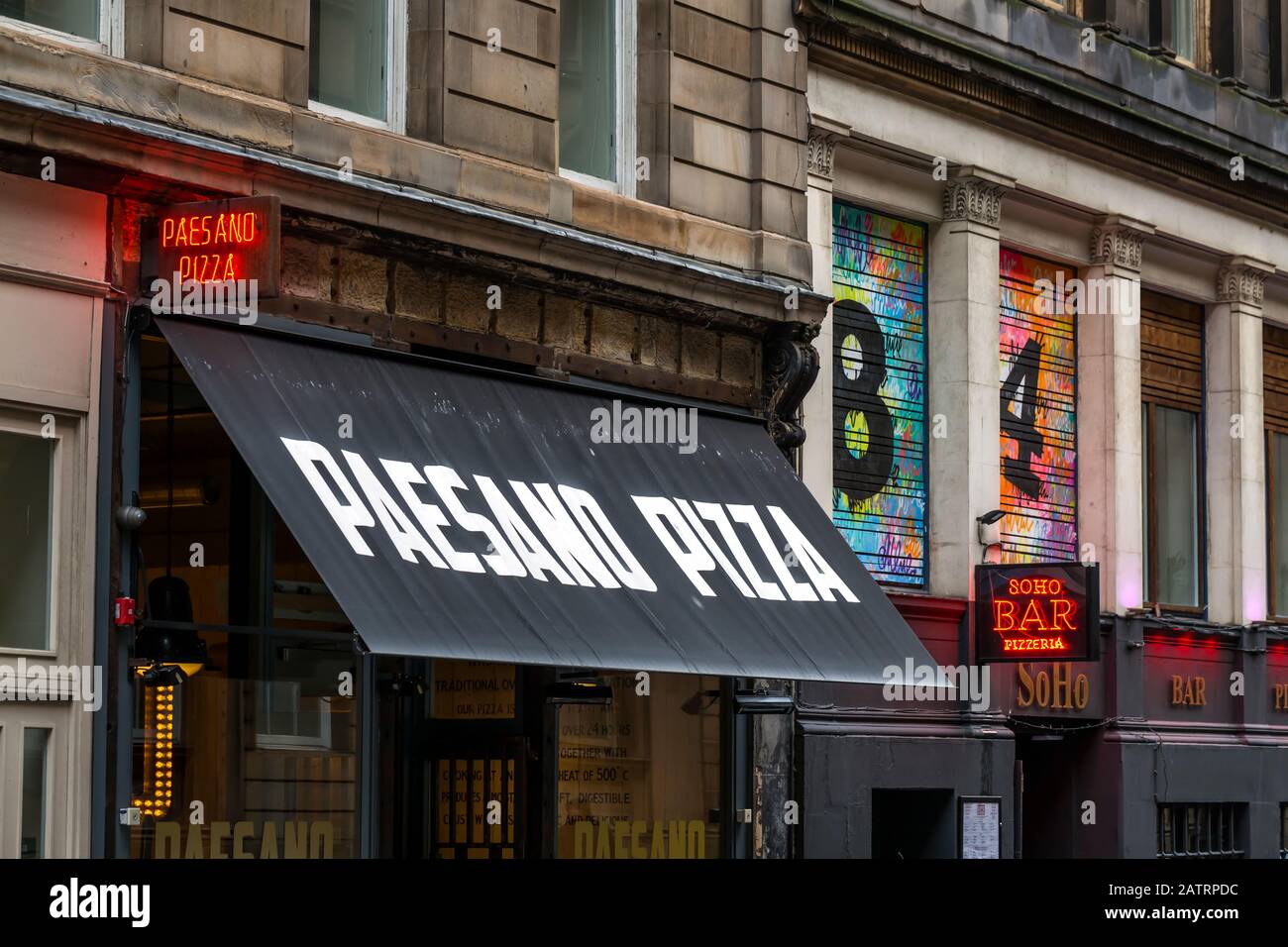 Paesano pizza glasgow hires stock photography and images Alamy