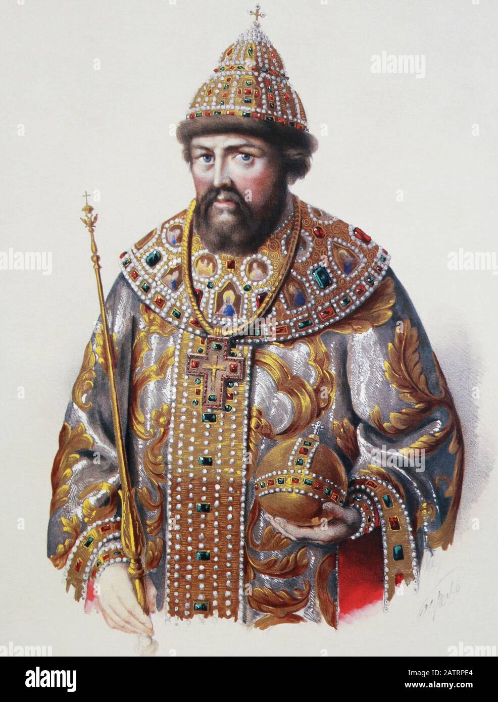 Emperor aleksey mikhailovich hi res stock photography and images Alamy