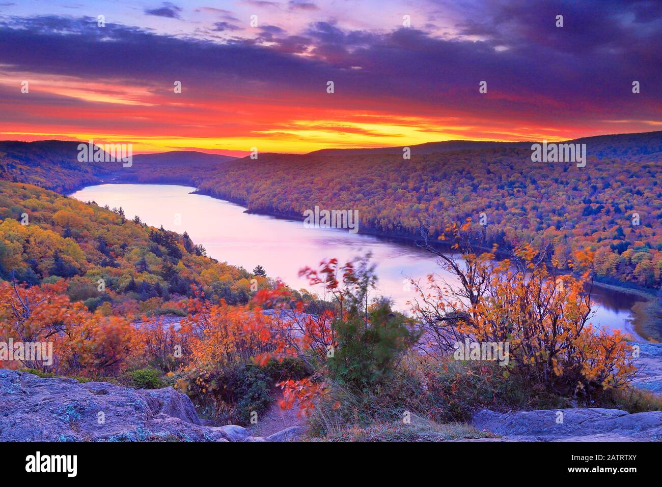 Escarpment Trail, Lake of the Clouds, Porcupine Mountains Wilderness