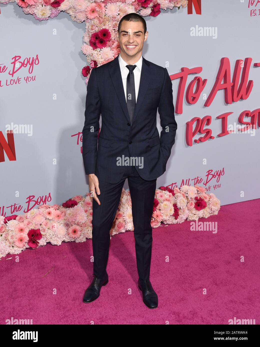 February 3, 2020, Los Angeles, CA, USA: Noah Centineo attends Premiere Of Netflix's ''To All The Boys: P.S. I Still Love You'' at The Egyptian Theatre. (Credit Image: © Billy Bennight/ZUMA Wire) Stock Photo