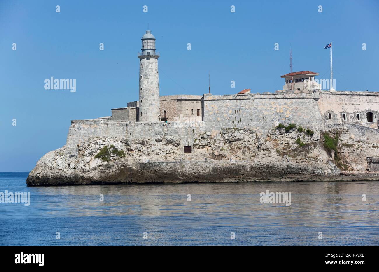 Castillo del Morro; Havana, Cuba Stock Photo