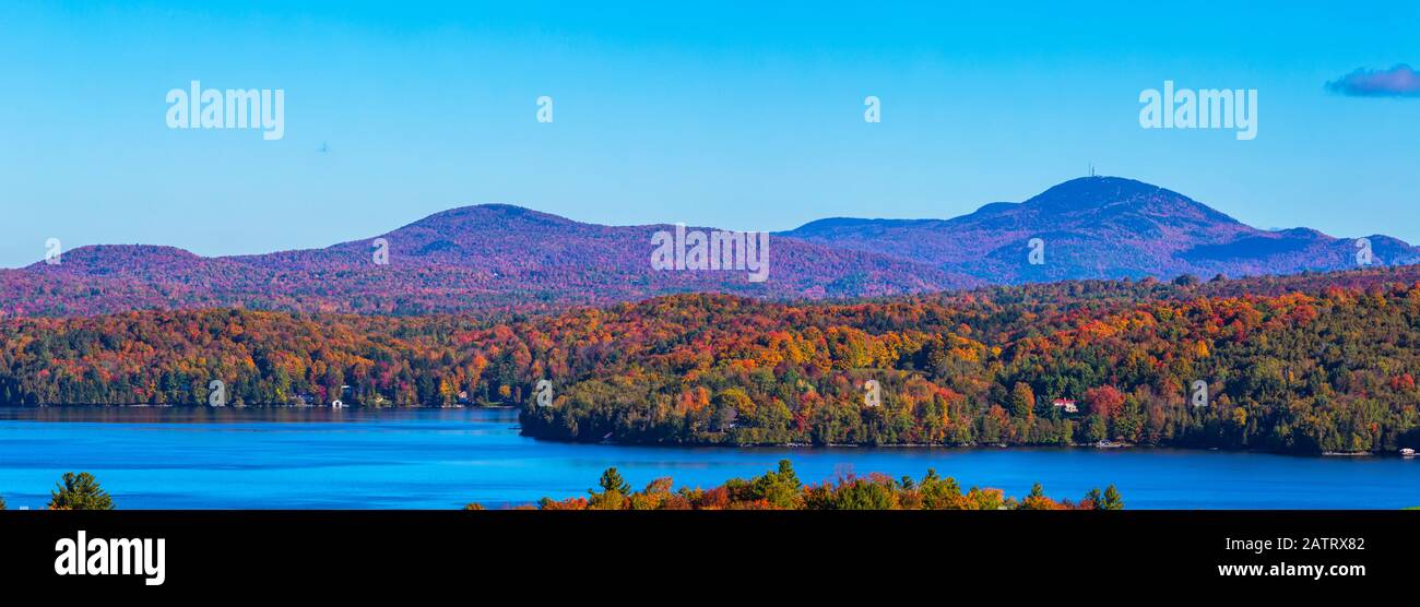 Lake memphremagog and mount orford hires stock photography and images