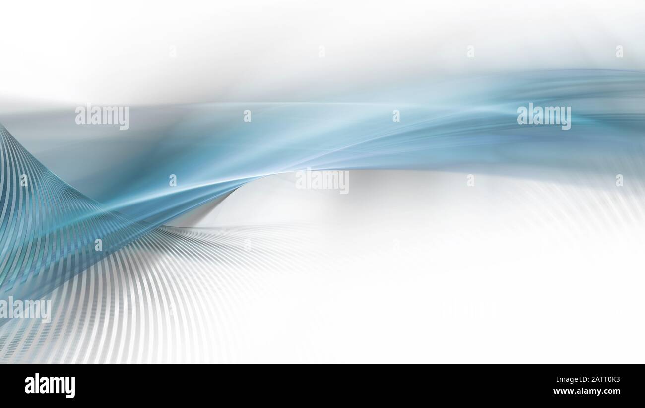 Background smooth blue curves (3D rendering images Stock Photo - Alamy
