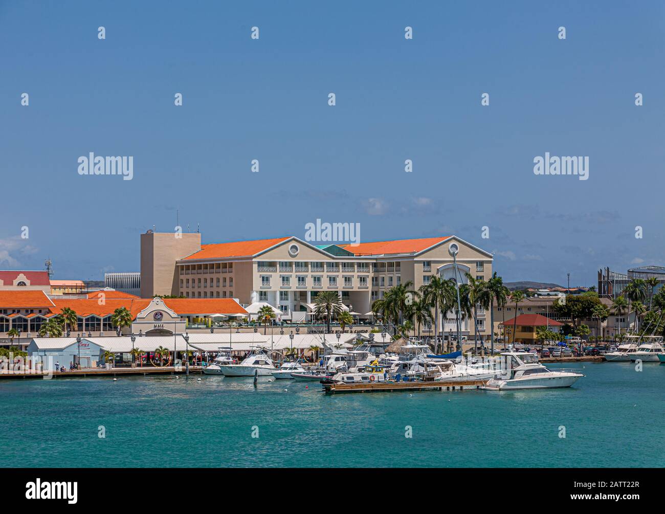Marriott Renaissance in Aruba Stock Photo - Alamy
