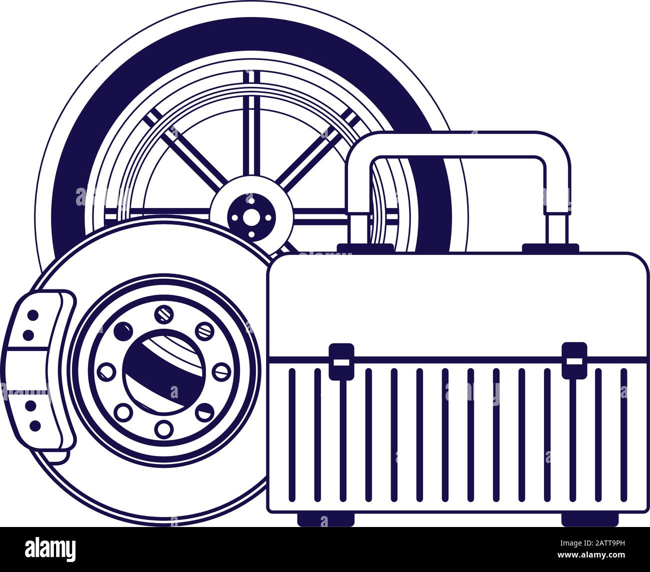 Car reflection disc Stock Vector Images Alamy
