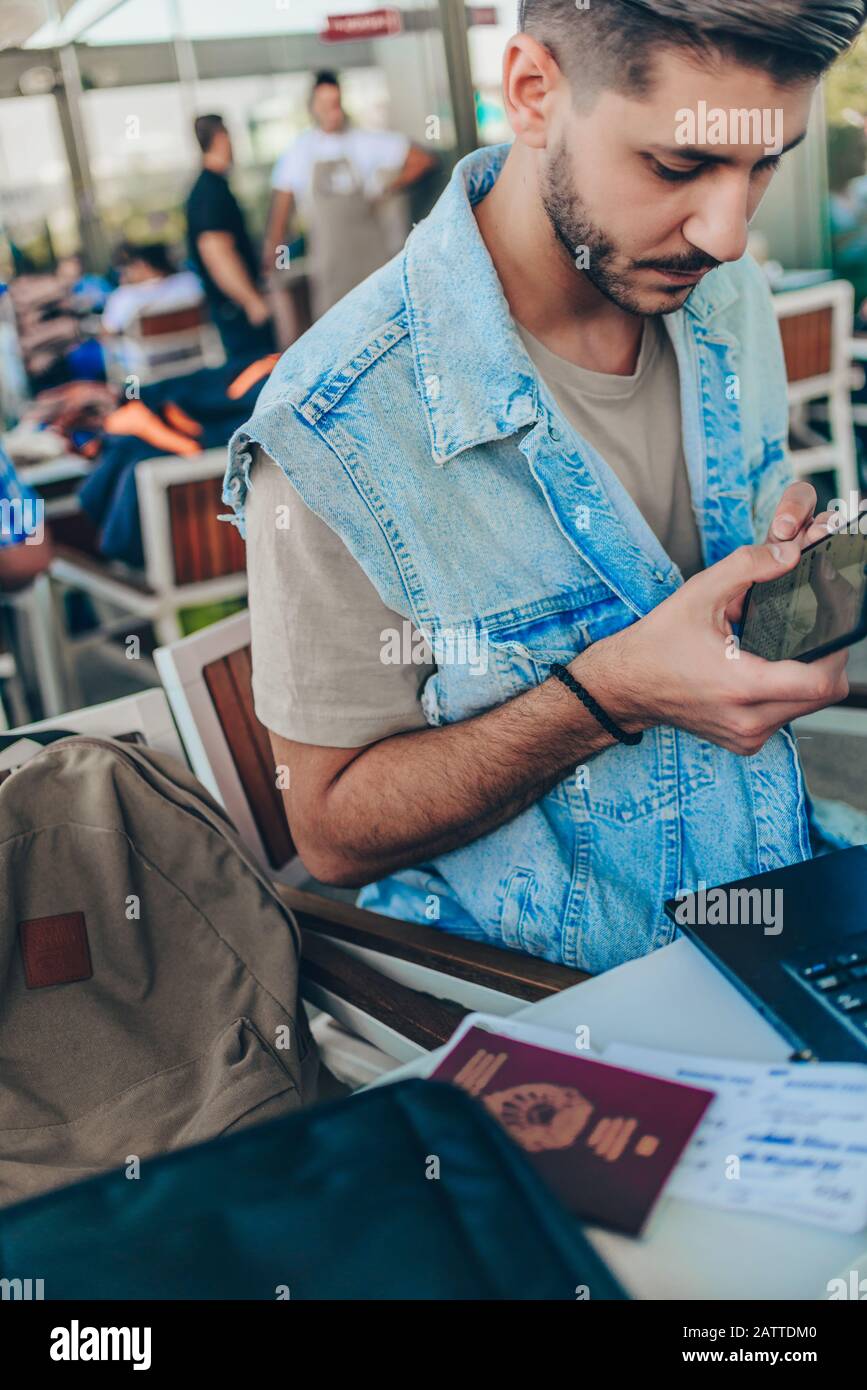 using backpack as checked luggage