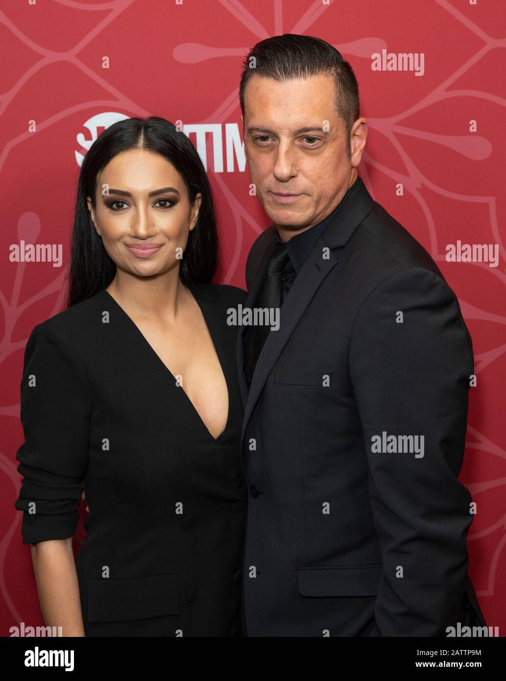 New York, NY - February 4, 2020: Sitara Attaie and guest attend the