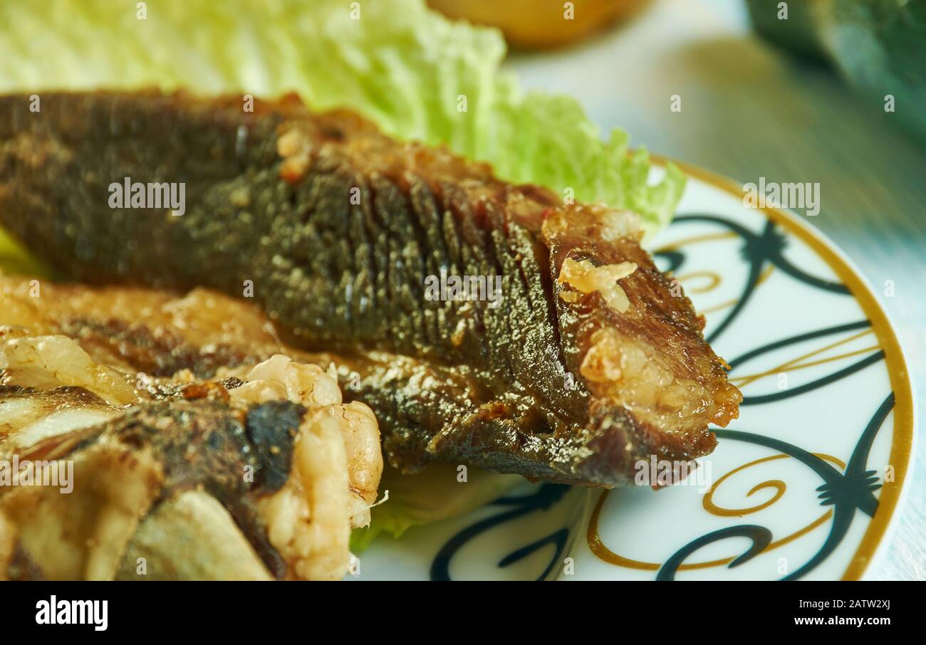 Nyama Choma, meaning barbecued meat , Kenyan cuisine, Traditional