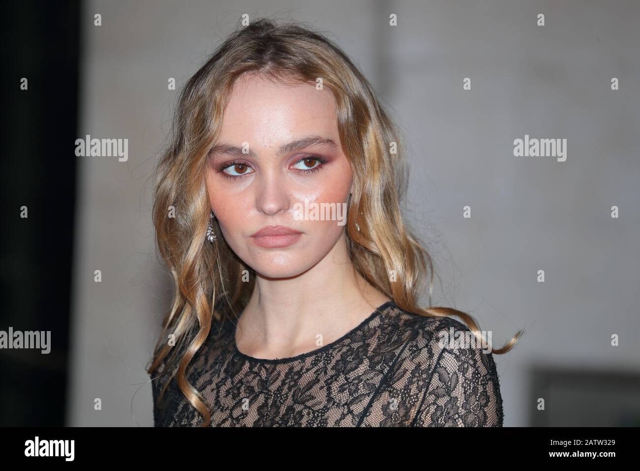 American-French Actress Lily-Rose Depp attends the EE BAFTA after-party ...