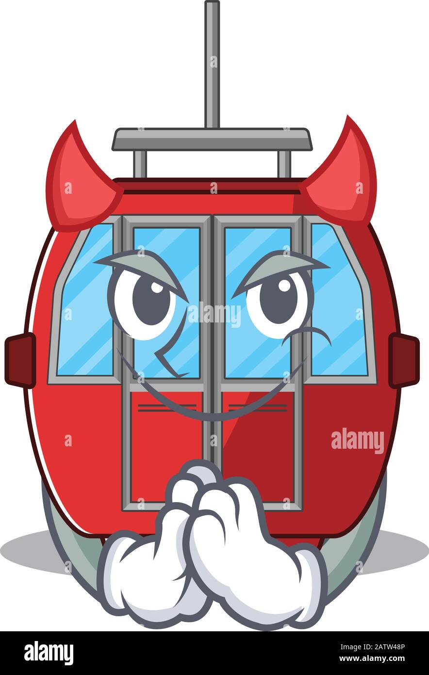 Devil Jump Rope Devil ropeway Cartoon in the character design Stock Vector Image & Art ...