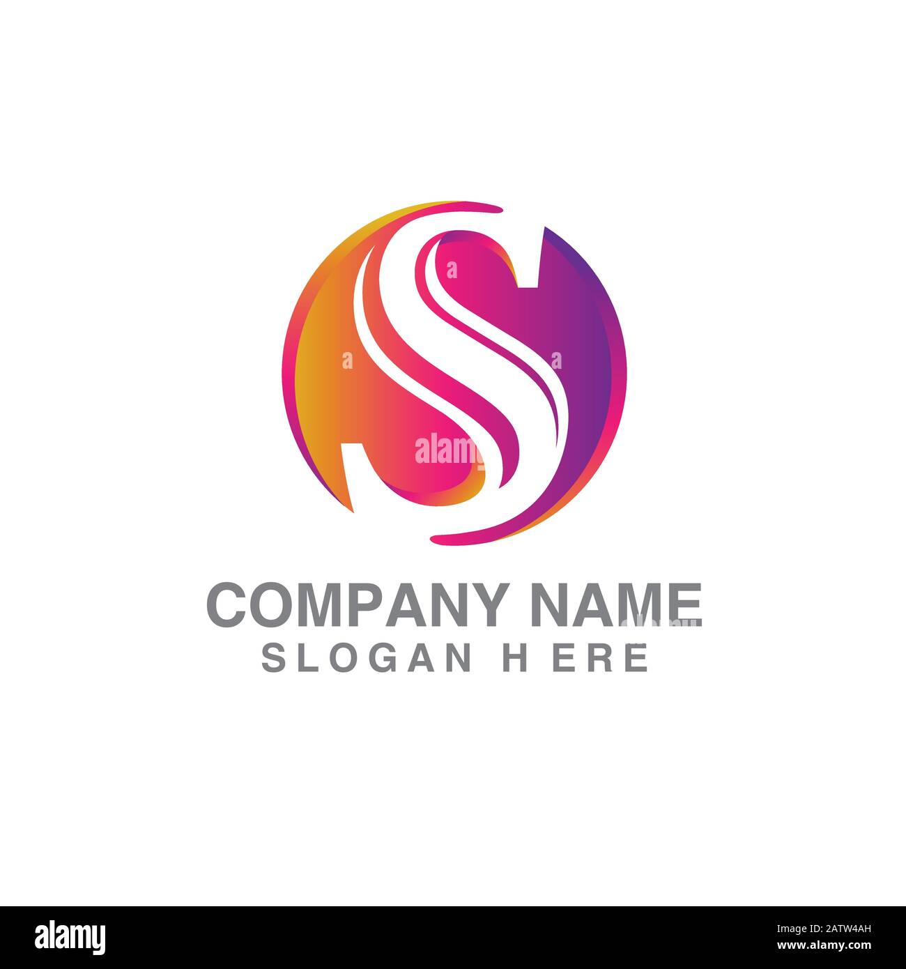 letter logo vector, letter logo design vector illustration template, letter logo vector, letter logo vector, creative Letter letter logo Stock Vector