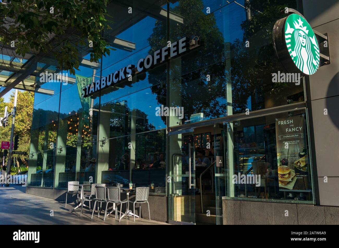 Elizabeth street cafe hires stock photography and images Alamy