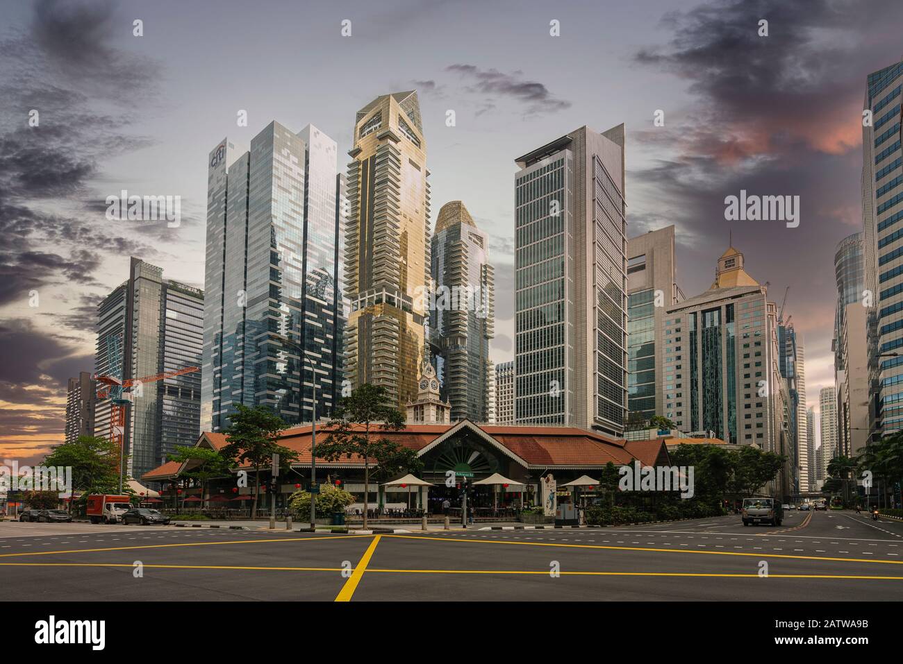 Commercial building market hi-res stock photography and images - Alamy