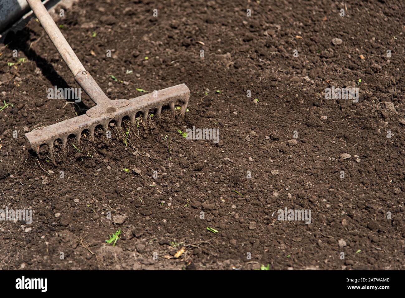 Rake soil sale