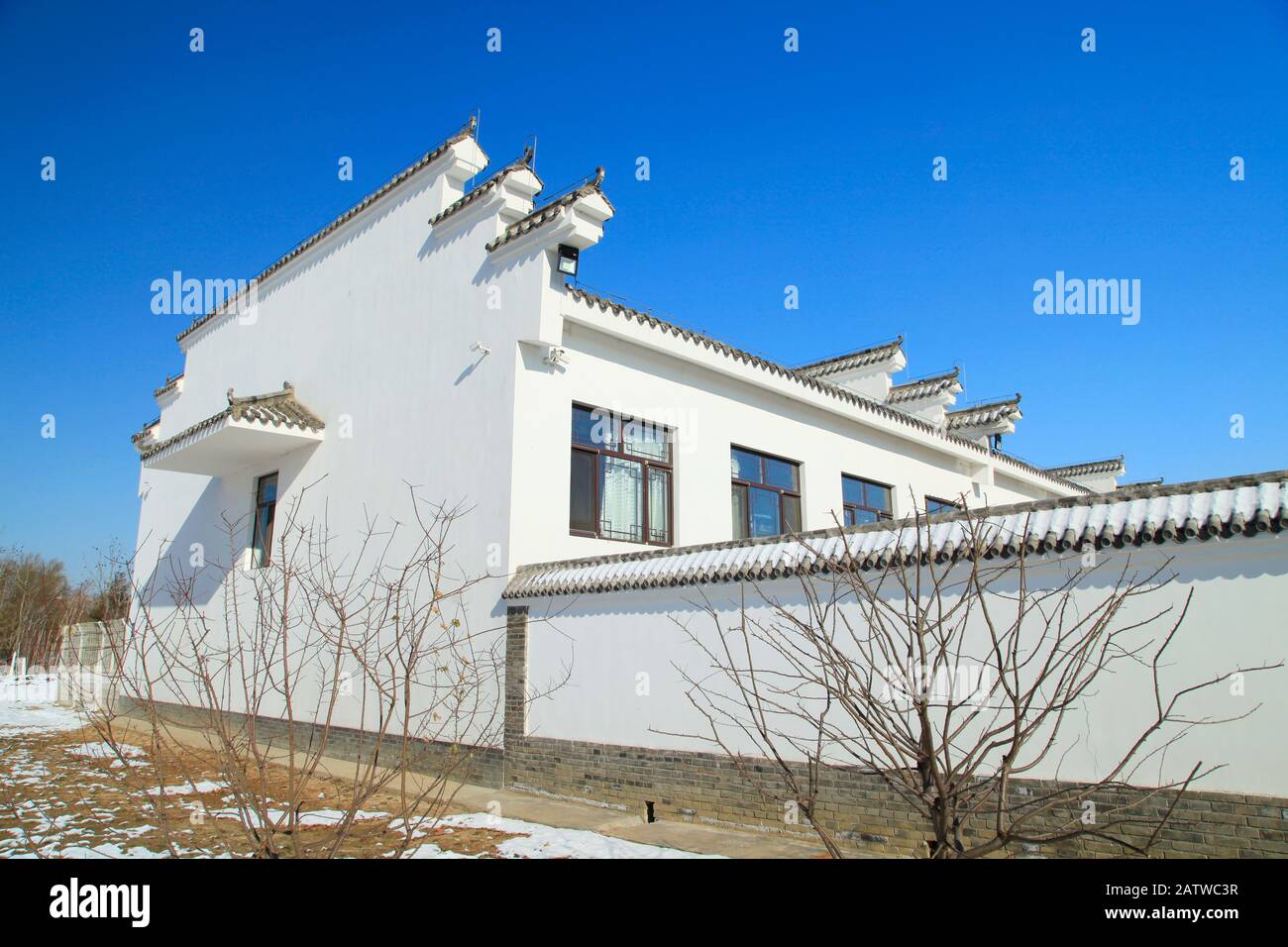 China has been gloriously enrolled buildings Stock Photo