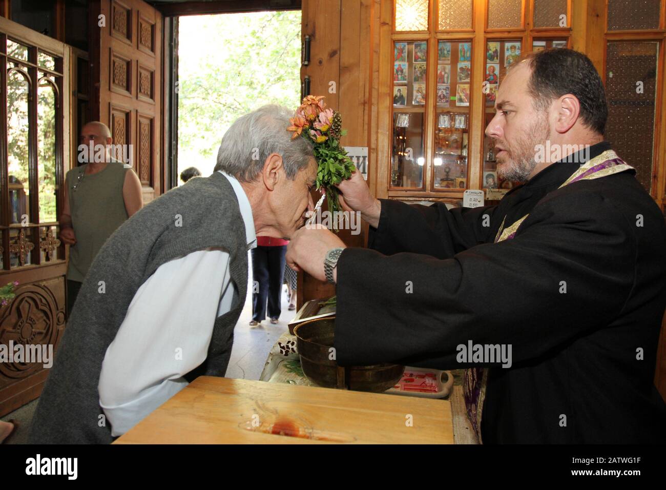 Kissing cross catholic church hires stock photography and images Alamy