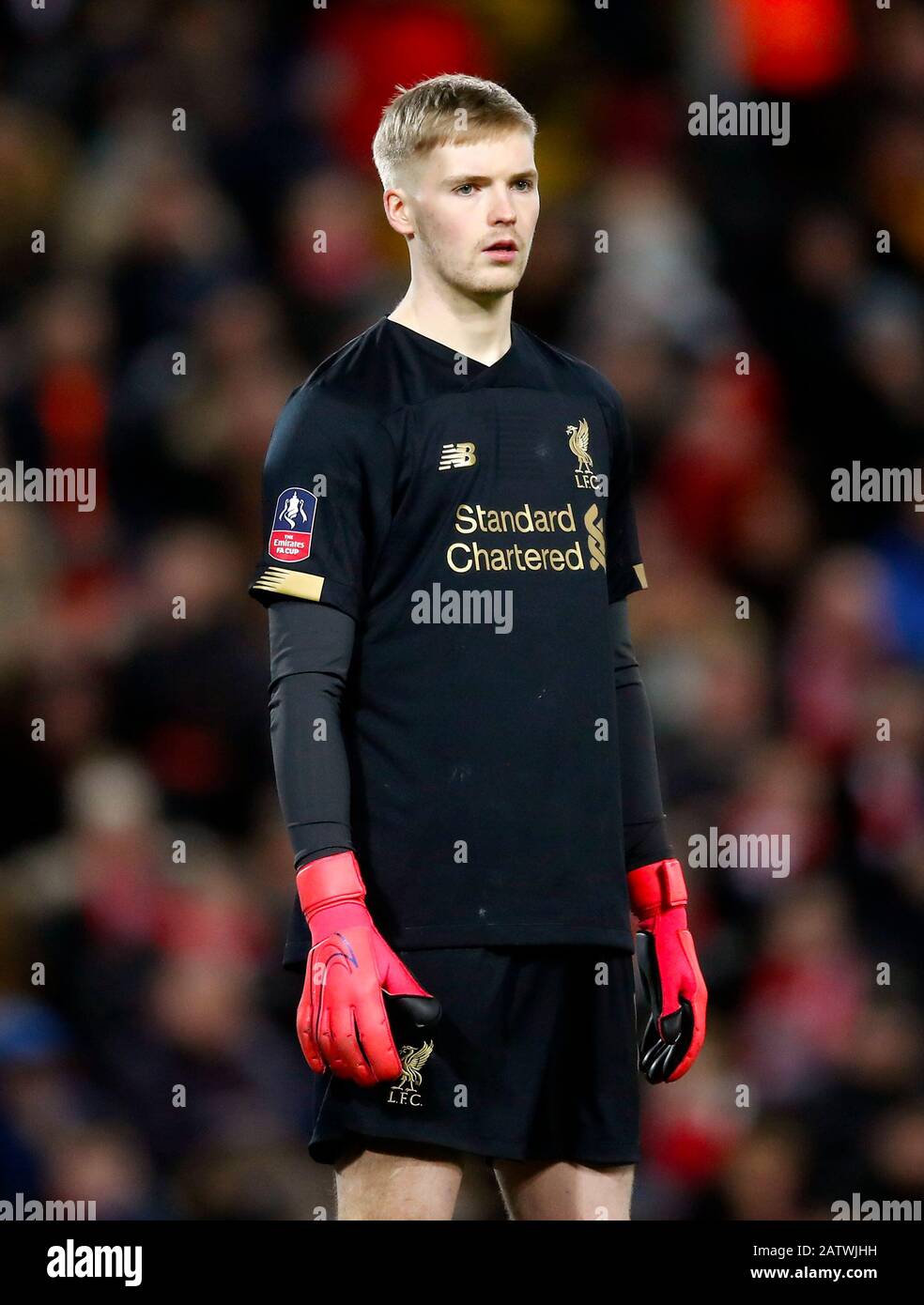 Keleher Liverpool goalkeeper Caoimhin Kelleher Stock Photo - Alamy