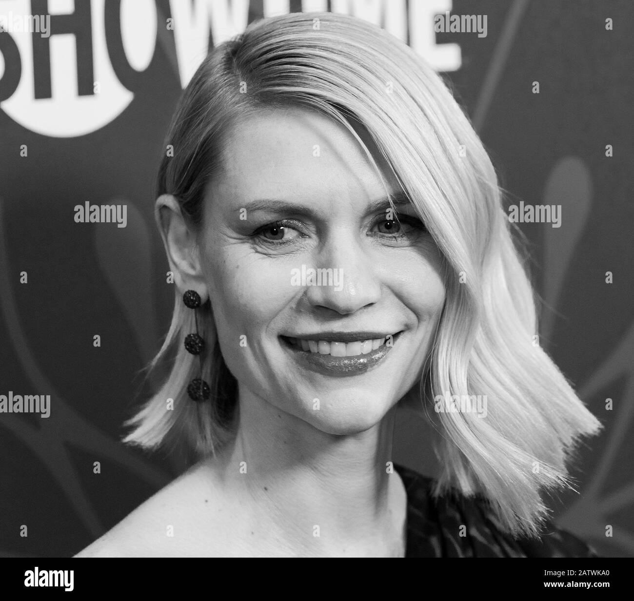 Homeland tv claire danes Black and White Stock Photos & Images - Alamy