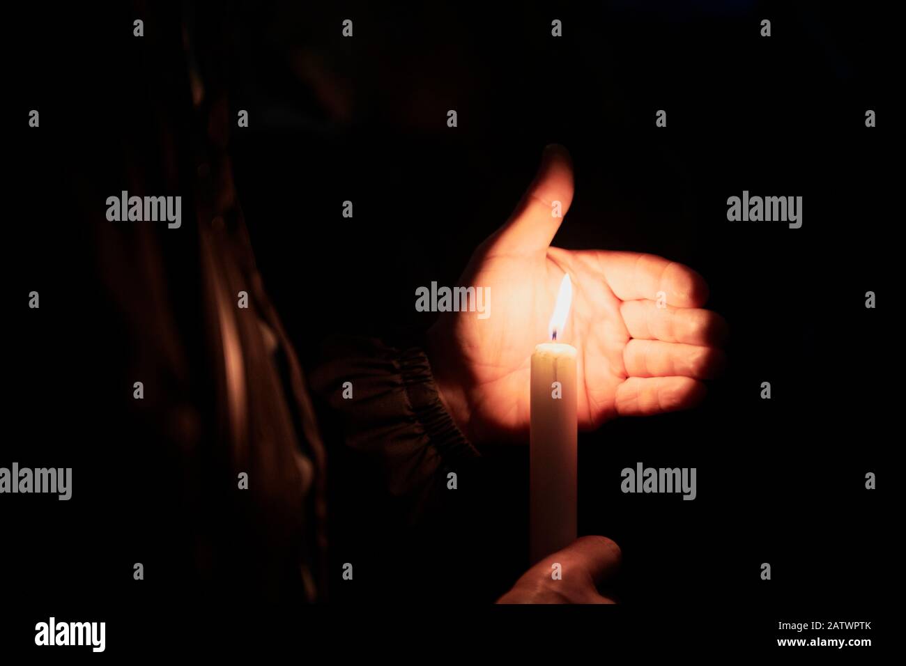 Brexit, Pro EU/Remainer on the day of Brexit Stock Photo