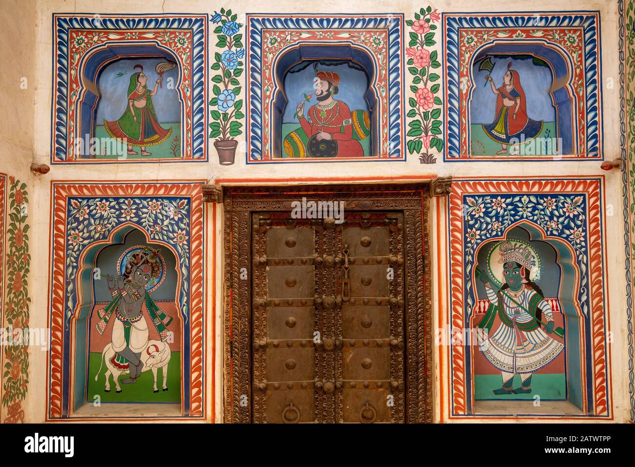 India, Rajasthan, Shekhawati, Dundlod, Tunanram Goenka (seth rus Das
