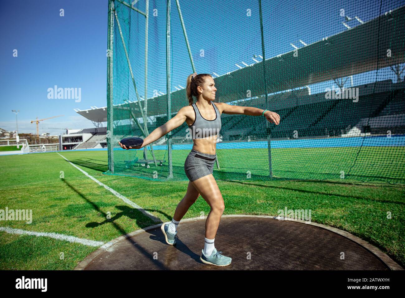 Discus throwing